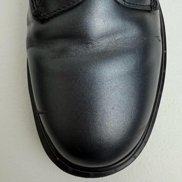 Vintage Dr. Martens England 1460 Metallic Graphite Shimmer Silver MIE Boots UK 9 - Picture 8 of 16